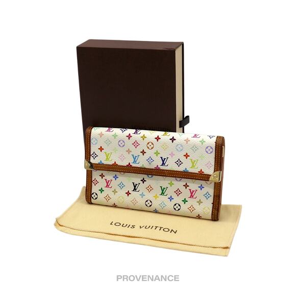 🔴 Louis Vuitton International Wallet - Monogram Multicolore - Picture 2 of 11
